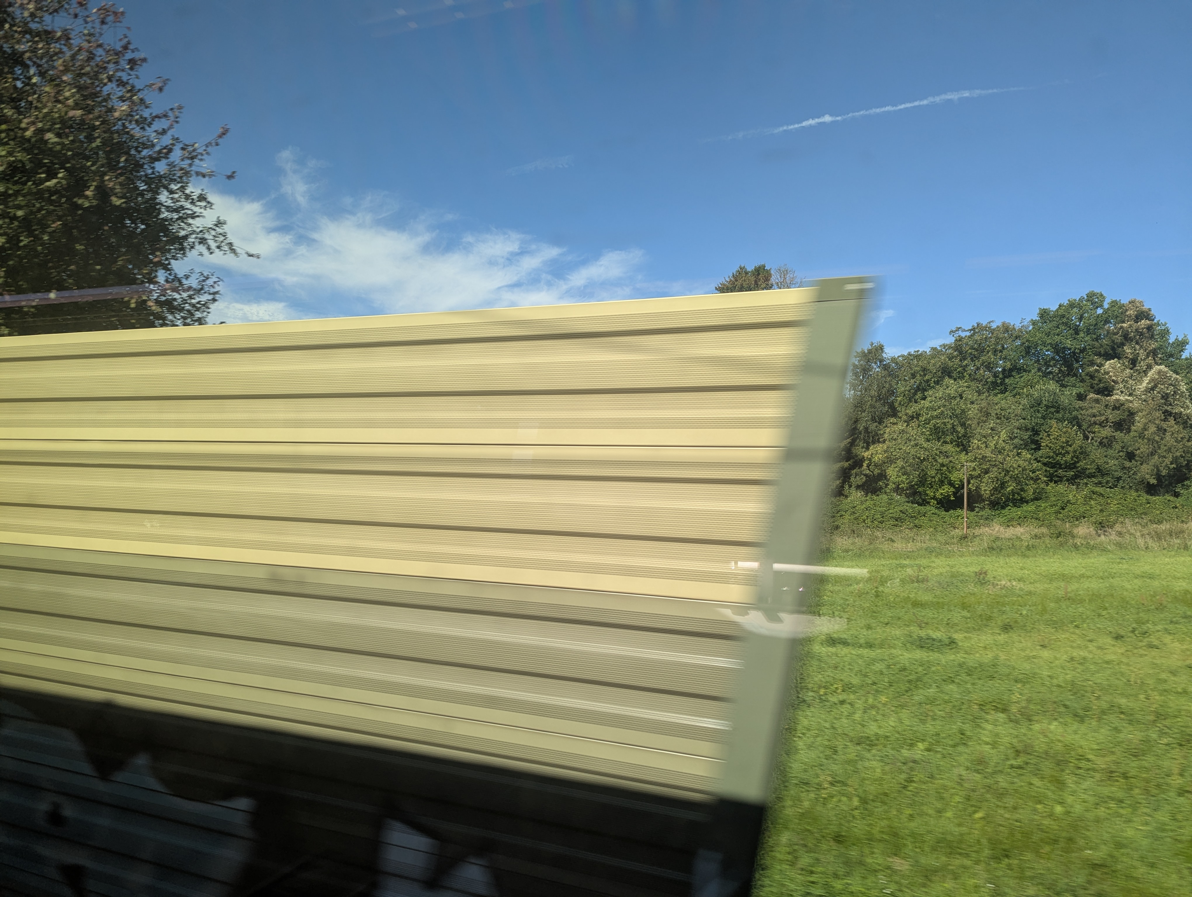 Train to Muenster, Germany